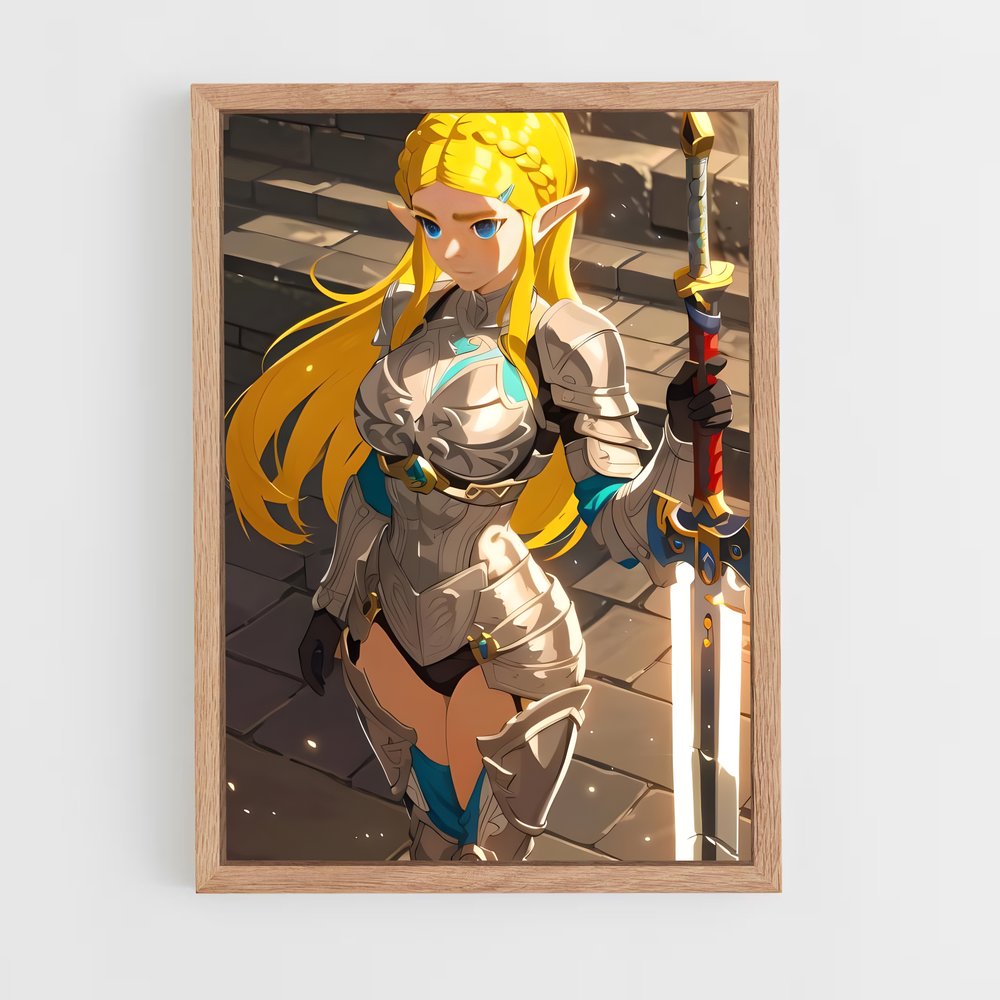 Poster Princess de zelda (vue 4)